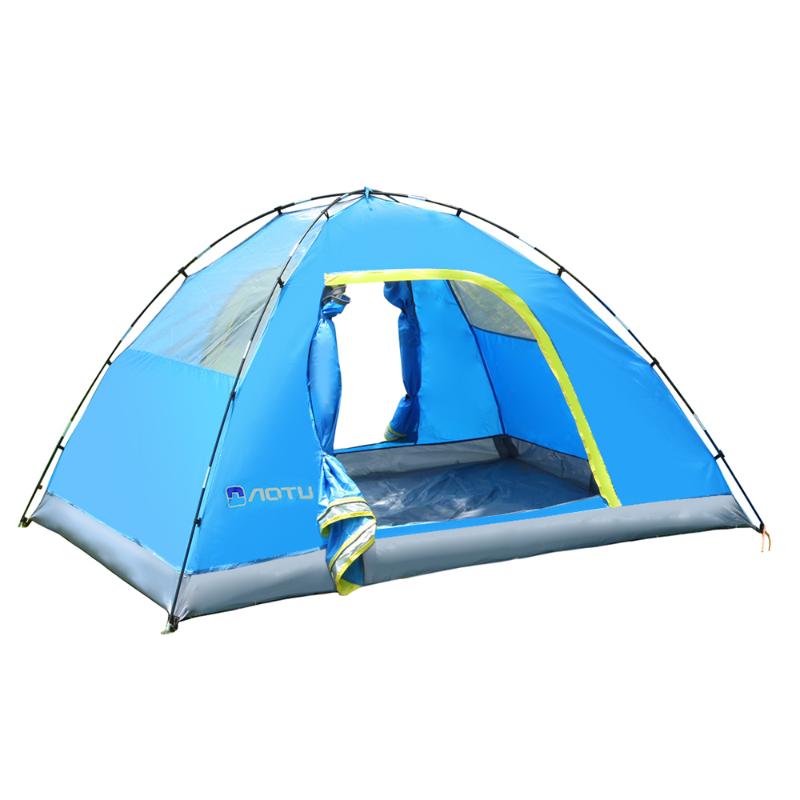 

3-4 People Outdoor Automatic Instant -up Portable Beach Tent Windproof Anti UV Shelter Camping For Fishing Hiking Picnic D30