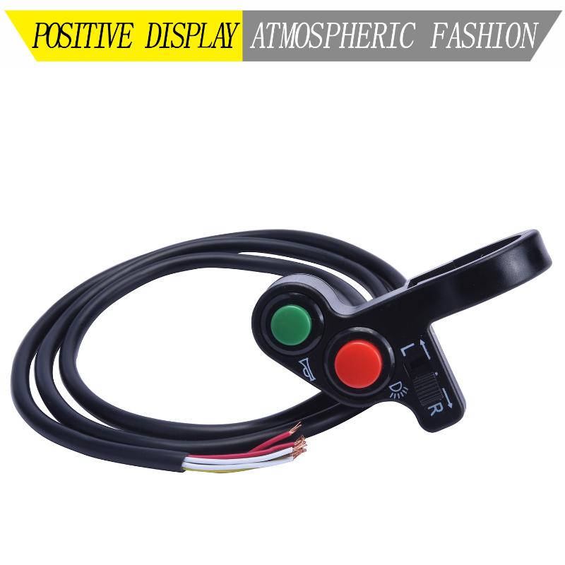 

7/8 inch Motorcycle Scooter Dirt ATV Quad Switch Horn Turn Signals On/Off Horn Light Handlebar Bike Motorcycle Scooter Switch