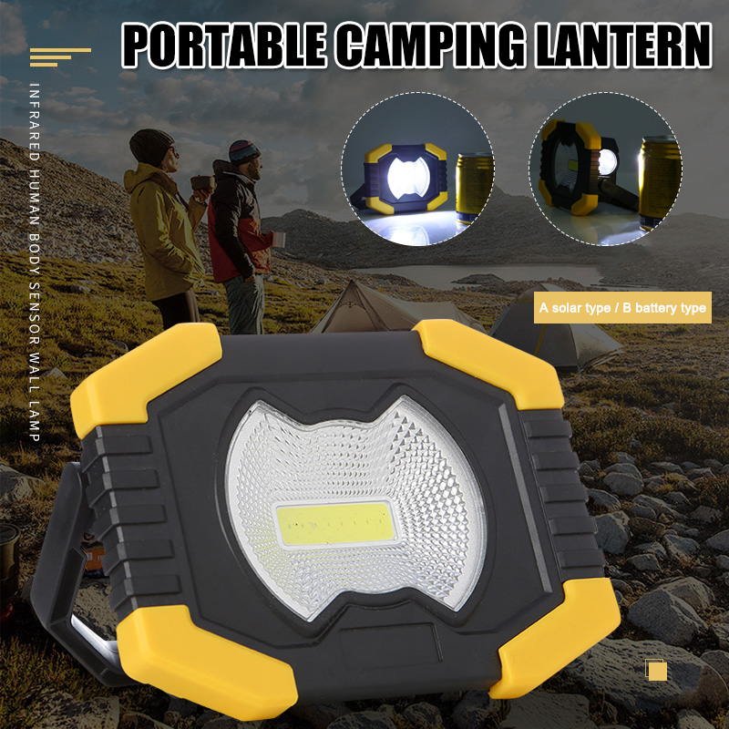 

80000LM Solar Energy LED Work Light USB Charging Camping Lamp Light TN99