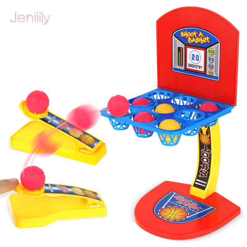 Kids Mini Basketball Hoop Shooting Stand Educational For Children Family Game Toy Wholesale Sports 2 Player-image-562455251