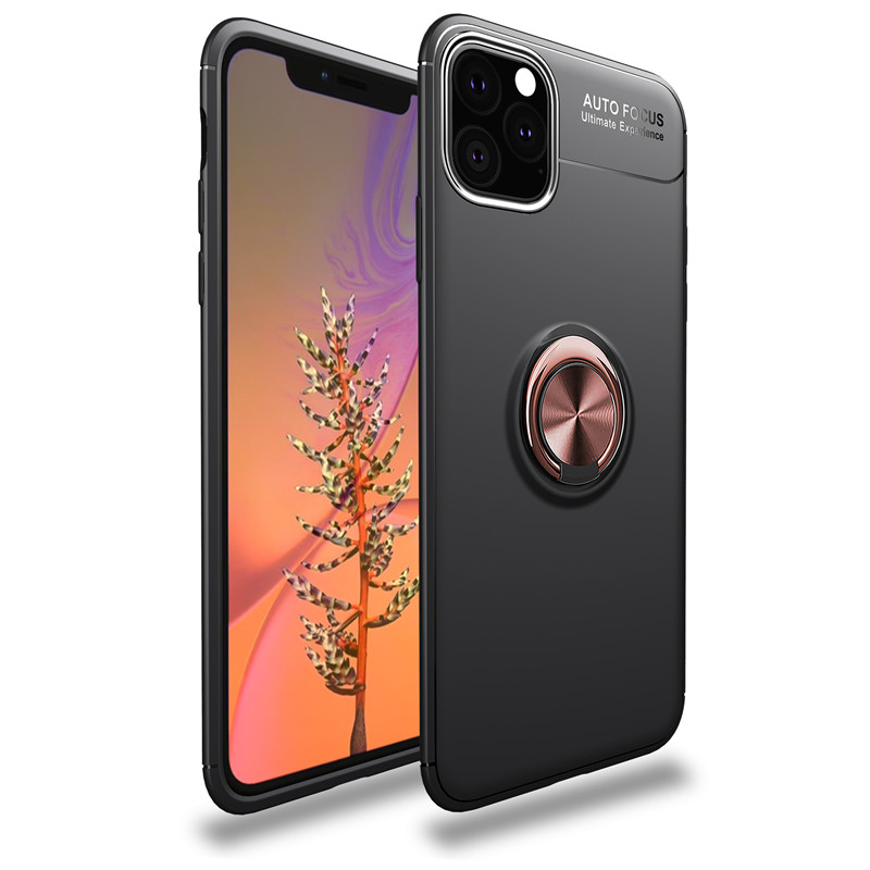 Magnetic Metal Ring Case Phone Case for Iphone 11Promax 11pro 11 X/XS 7plus/8plus 7/8 6/6s Plus 6/6s 5/5s/5e for Driving Car Use-image-559239238