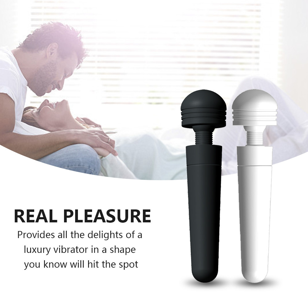 

Silicone Wand Massager, Battery Powerful Mini Wand Massager Magic Vibrators for Back, Neck, Legs, Sport Recovery Muscle