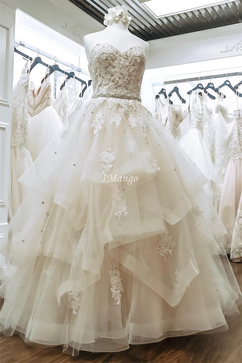 Pas Cher Robe De Mariee Brillante Robe De Mariee Princesse Achetez Des Produits En Gros Du Canada En Ligne Depuis La Chine Dhgate Com France
