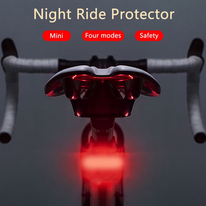 

Outdoor New Bike Taillight Waterproof Riding Rear Light Led Usb Chargeable Mountain Bike Cycling Light Tail-lamp