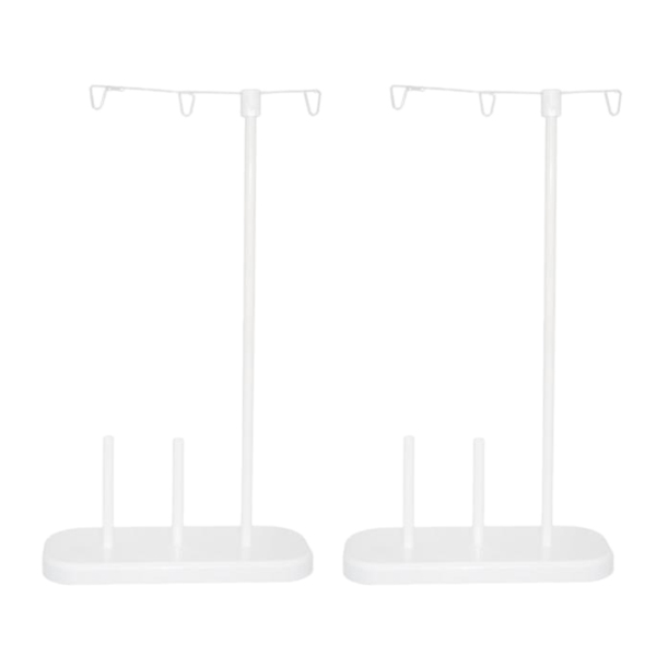 

2x spool thread stand quilting thread holder for sewing machine accessories, Black