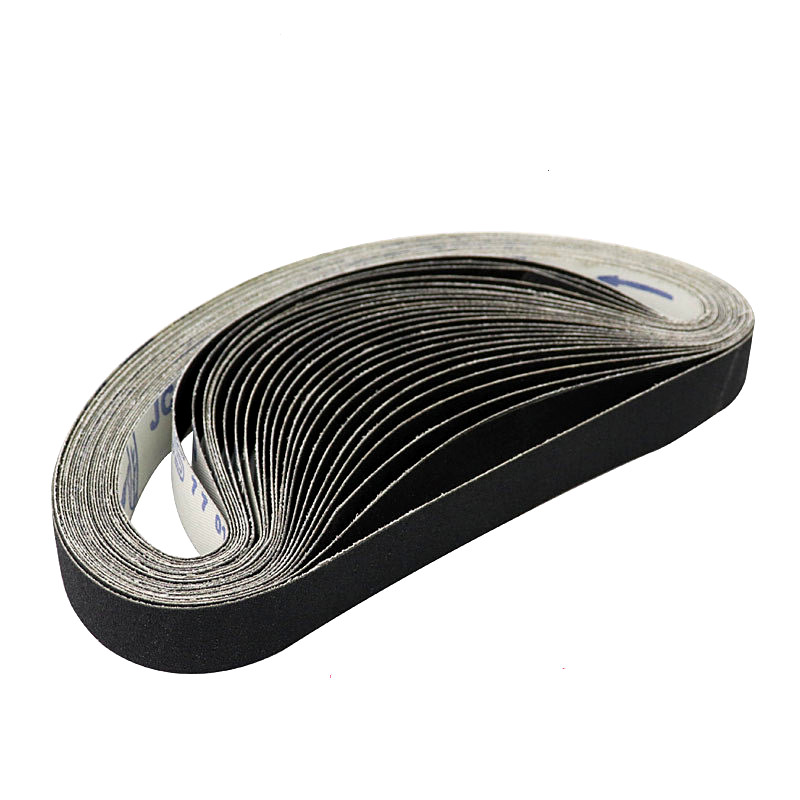 

12 pcs/set Silicon Carbide Sanding Belts Abrasive Sanding Belts Coarse Fine Grinding Belt Grinder Accessories