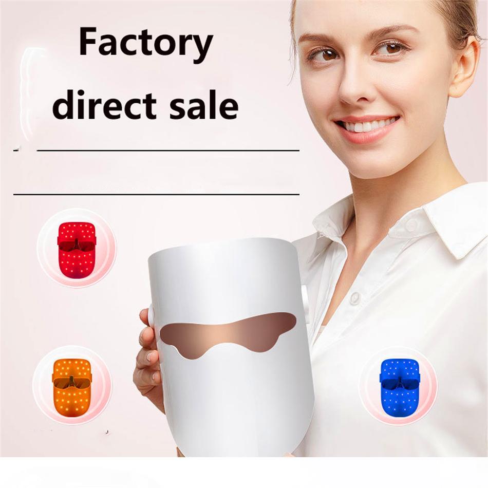 

2020 Christmas new USB charging beauty device three colors switch to the skin is not the same experience beauty, beauty and freckle