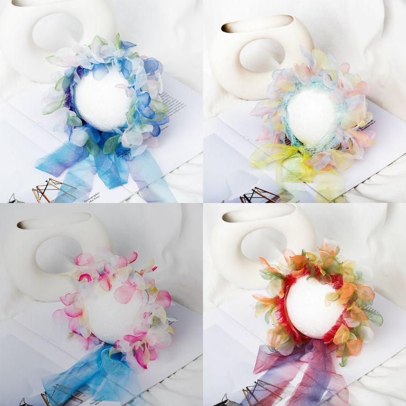 

Drop Ship. Baby Lace Hat Newborn Photography Props Bonnet Hat Photo Props Baby Newborn 0-3m, Blue