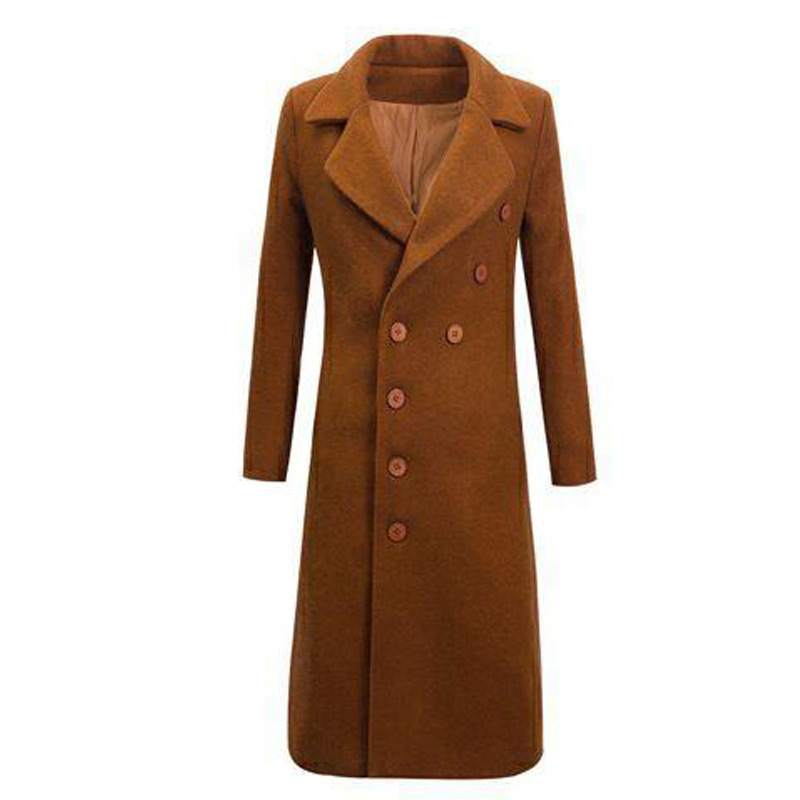 

Coat Female 2020 New Fashion Winter Women's Coats Long Plus Cotton Thickening Clothing Women Woolen Jacket Female Outerwear L828, Creamy-white