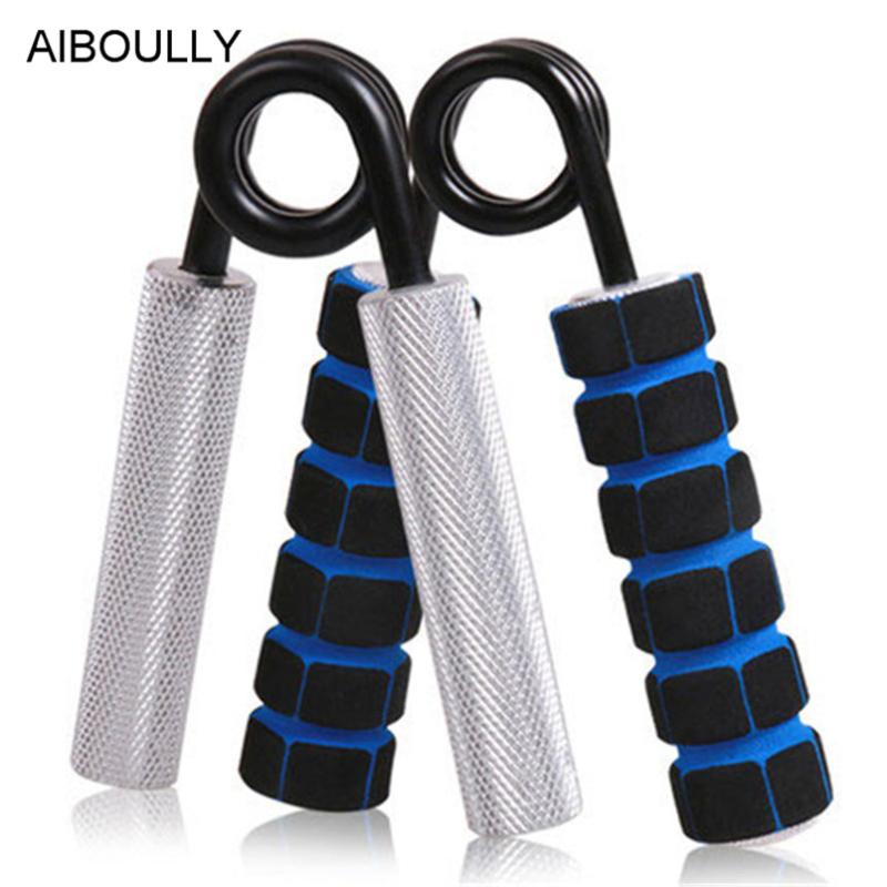 

AIBOULLY 1pc A type gripper hand expander hand grip fitness gripper carpal expander grip trainer heavy 100-350 lbs, Green
