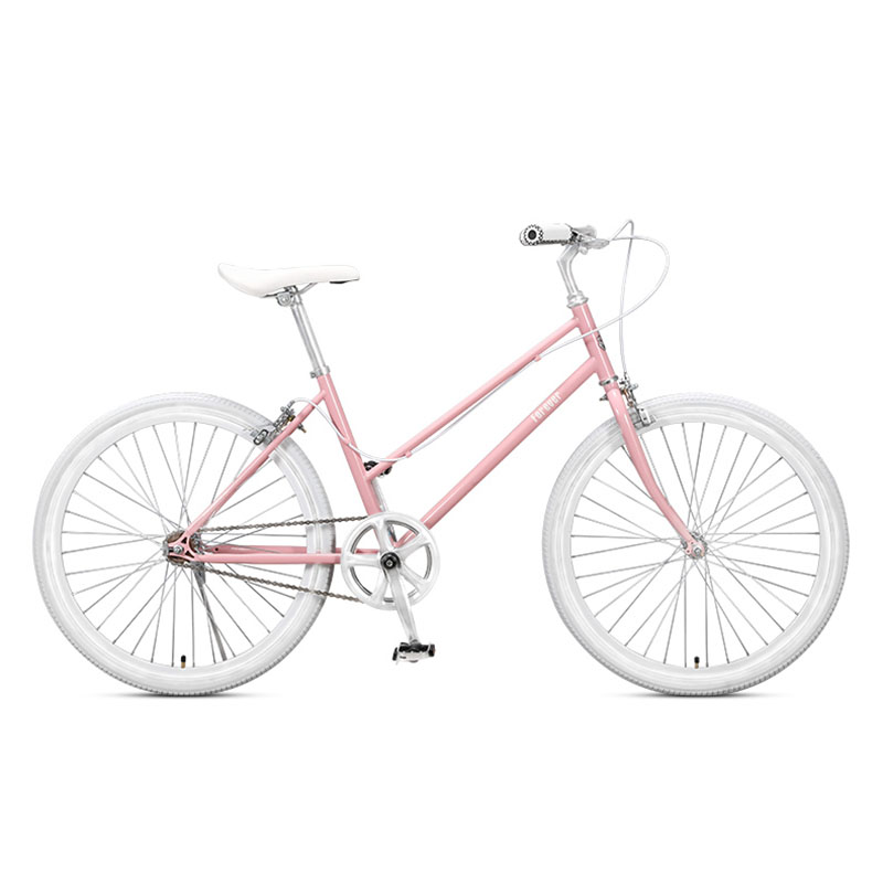 

lady commuter bike 24 inches bike Commuter bicycle single speed vintage inlcude basket Cruiser frame
