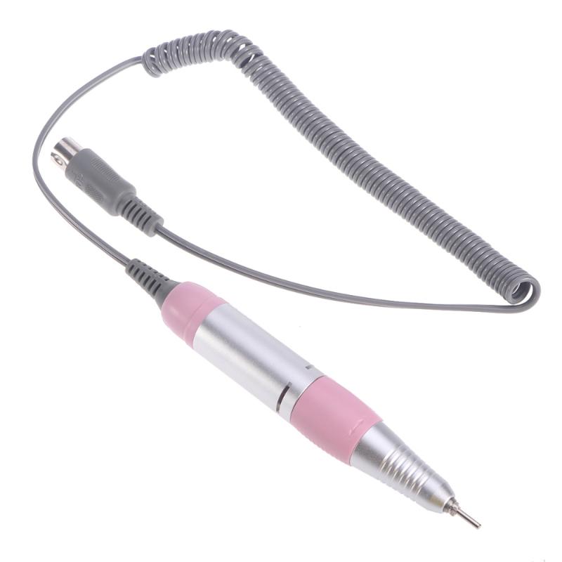

Professional Nail Drill Handle Handpiece for Electric Nail Manicure Pedicure Machine 202 (Silver & White