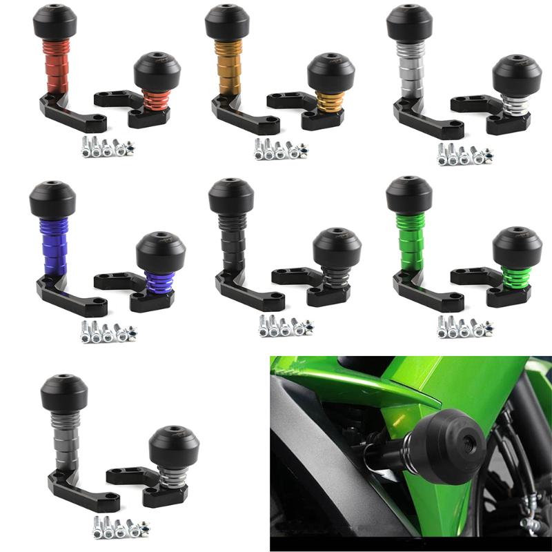

SMOK For Versys 650 2020-2020 Motorcycle CNC Falling Protectors Body Frame Slider Anti Crash Pad Swingarm Spools Slider