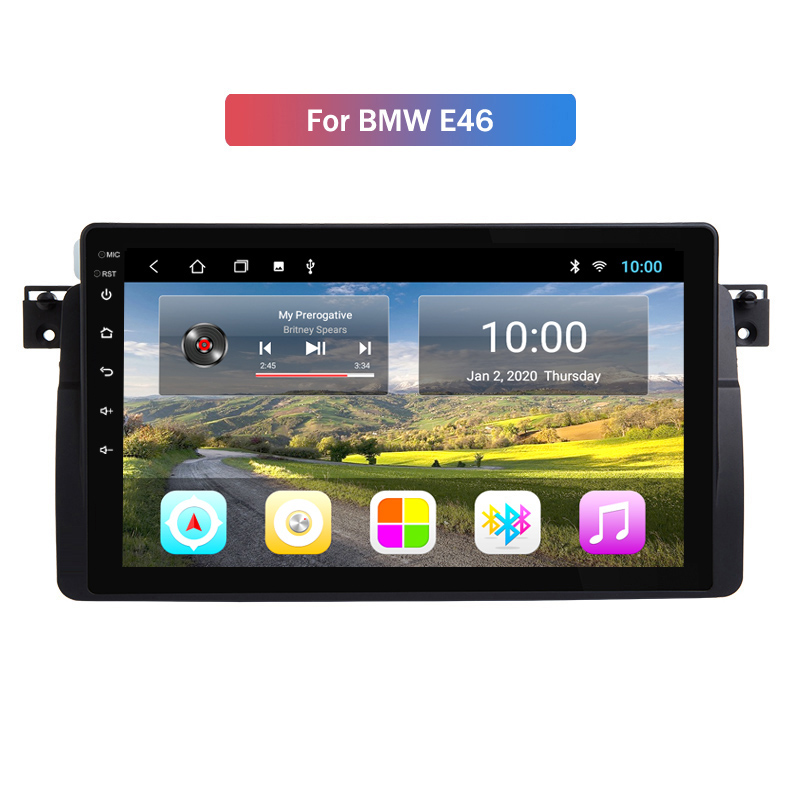 

Car DVD Video Player GPS Audio Radio For BMW E46 Android 10 Quad Core Multimedia Head Unit 2G RAM 32G ROM