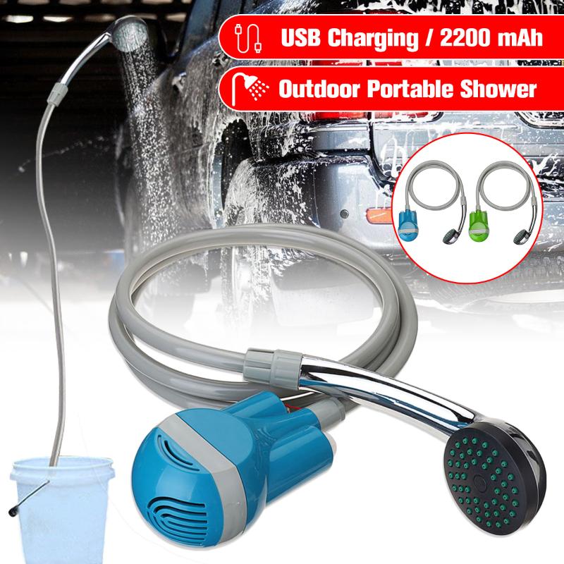 

Portable Camping ShowerCar Washer 12V Wireless Car Shower DC 12V pump pressure shower Outdoor Travel Caravan Van Pet Water Tank