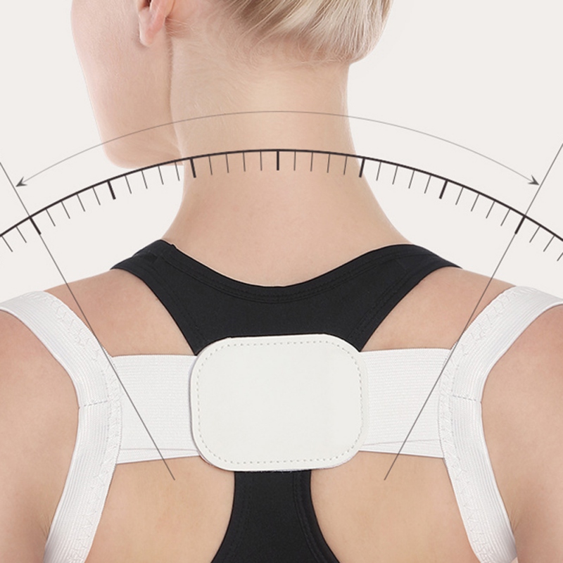 

2 Colors Posture Corrector Adjustable Back Fracture Support unisex Back Clavicle Spine Shoulder Correction Brace Belt Strap