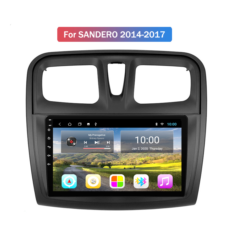 

9 Inch Android Car Video Player for Renault SANDERO 2014-2017 Head Units Auto Stereo Gps Naviagation