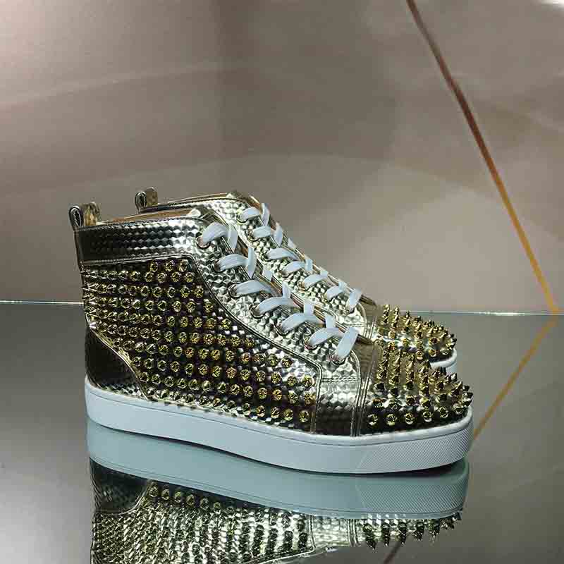 diamond studded shoes mens