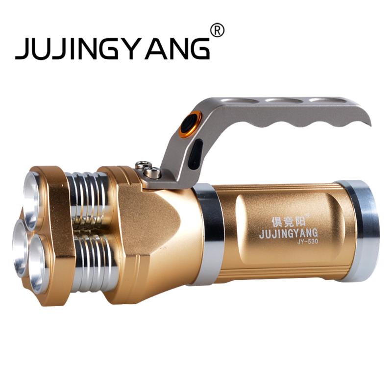 

3 led light beads blue / white dual light source multifunctional marine fishing searchlight