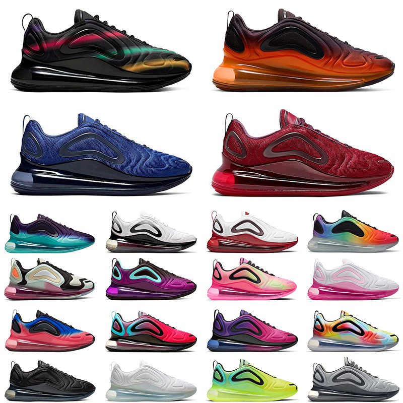 

bubble pack mens outdoor running shoes Black Neon Beture midnight navy flaming hot gradient wolf grey men women trainer sports sneakers, Midnight navy 40-45