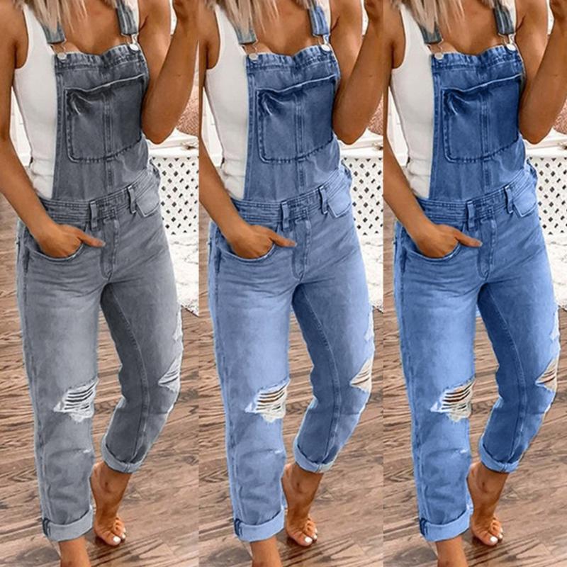 women's denim jumpsuits for sale