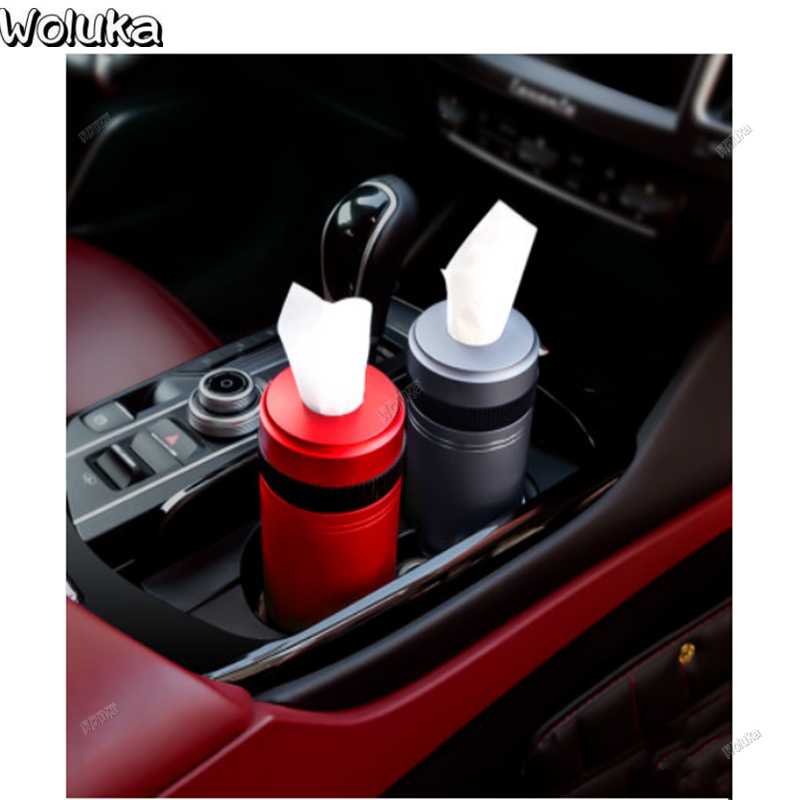 

Car tissue box creative round box multi - functional high - end automotive tissue automotive supplies CD50 Q06