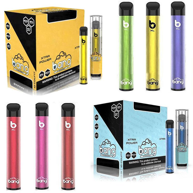 

Big Vaporizer Bang XL Xtra Disposable 600 Device Kit 400mah VS Capacity Starter XL Pen Puffs Bang Volume Xtra Vape Big 2.5ml Puff Bar Bxkub