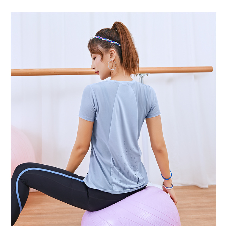 

Sport Vest Shirts Women Workout Tops Women' Quick Drying Fitness Cloths Breathable Crop Tops Femme, Black