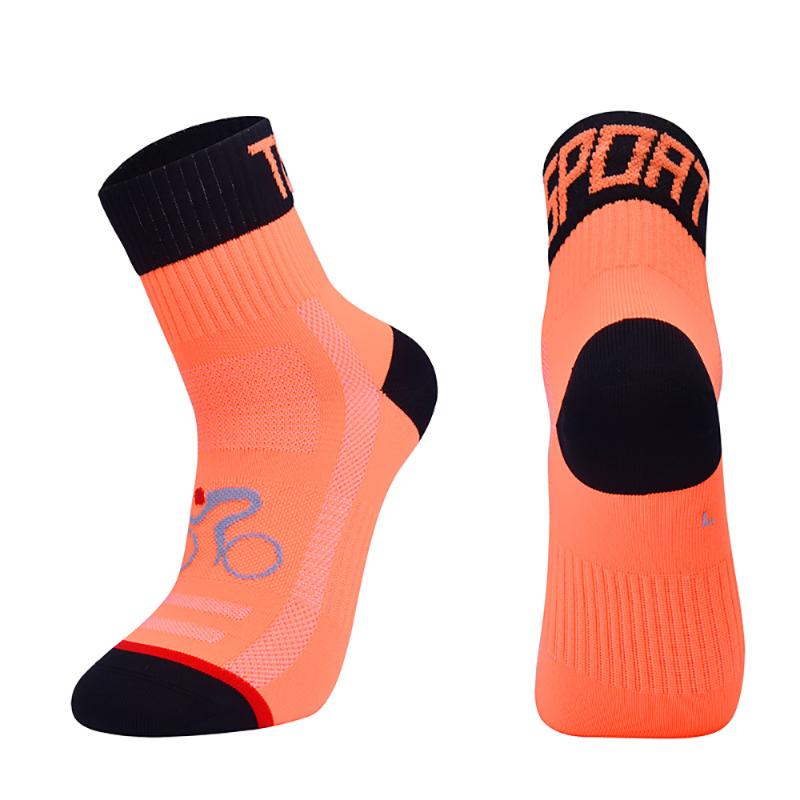 

3 Pack Cycling Socks for Men & Women, Regular Lightweight Ankle Crew Breathable Bike Socks for Mountain Biking, Black
