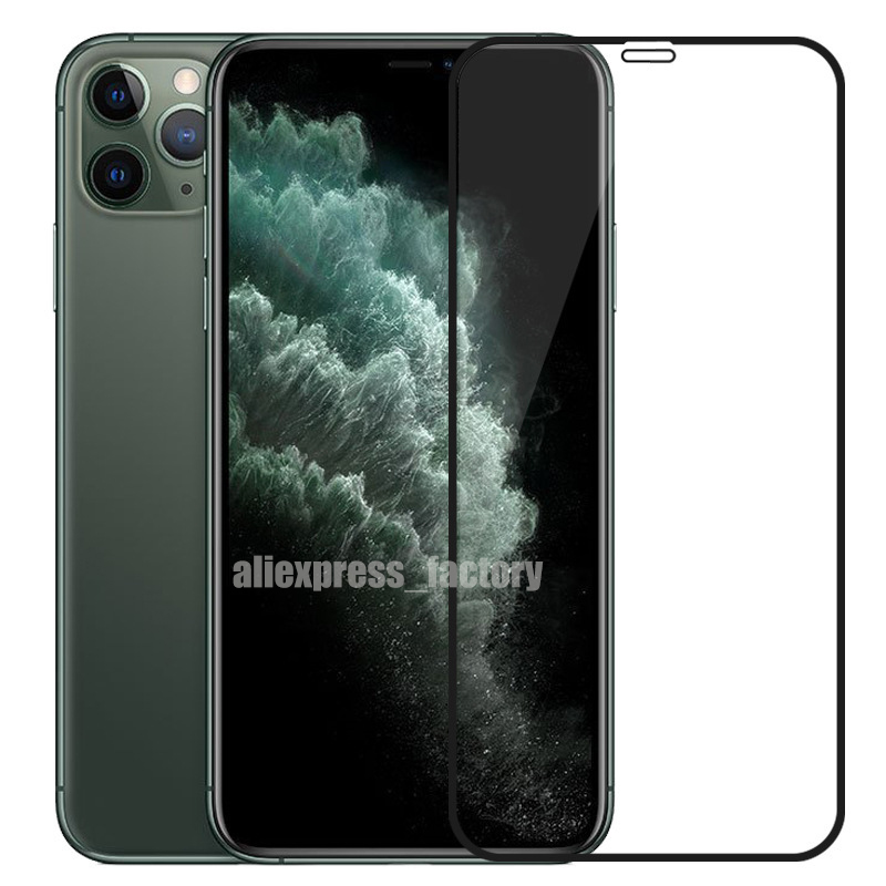 

Tempered Glass Full Coverage Cover Curved Screen Protector Resistant Explosion Proof Premium Film Guard For iPhone 13 Pro Max 12 Mini 11 XS XR X 8 7 6 6S Plus SE
