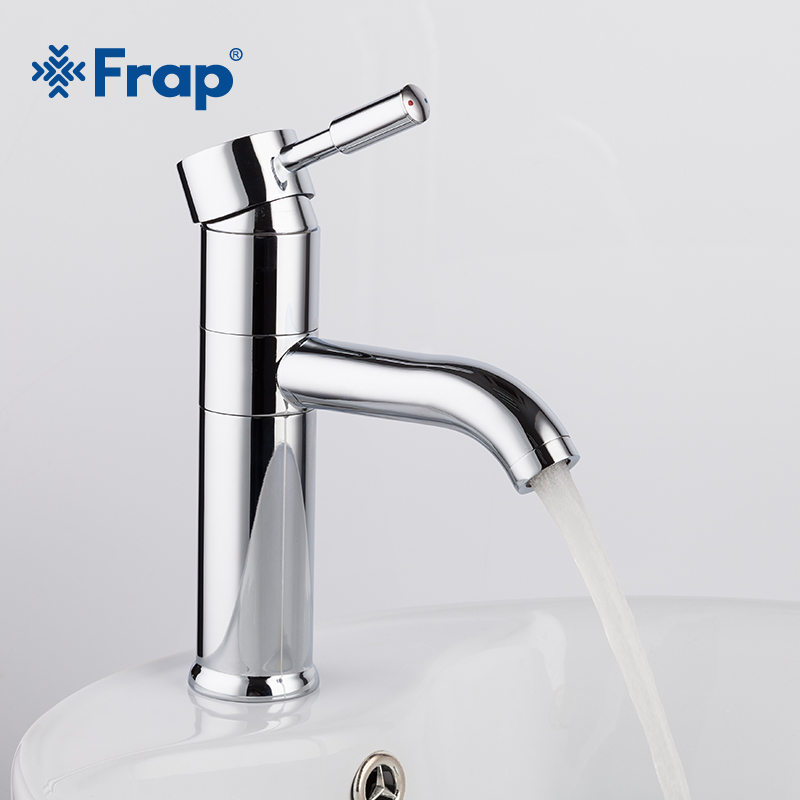

Frap 2020 new Bathroom Basin Faucet Vessel bath Sink cold and hot mixer Water Tap Solid Brass 360 Rotation Chrome Finished 1052