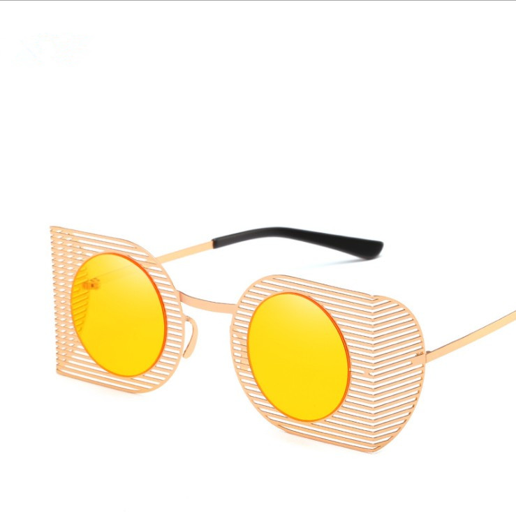 

Unisex Wild Glasses Metal Sunglasses Irregular Sunglasses Personality New