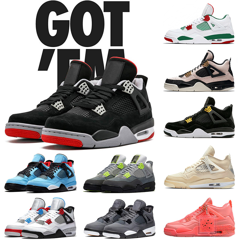 

2020 New Bred Basketball Shoes Mens Travis Scott JUMPMAN NEON 95 WHAT THE Women SAIL 4 WHITE OFF Hot Punch Trainers Sport Sneakers, 32 alternate 89 36-47