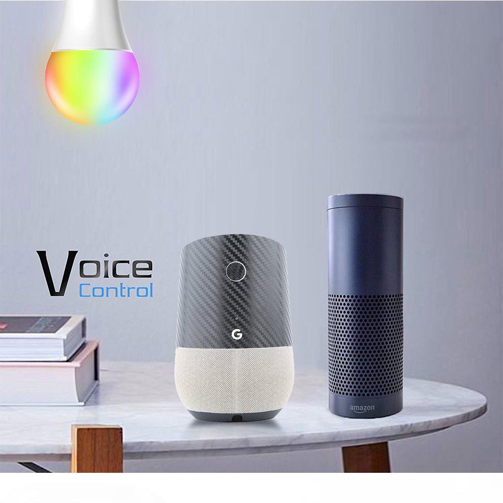 

Wireless WiFi Smart Colorful LED Bulb APP Remote Control Bulb Support Alexa Google Home