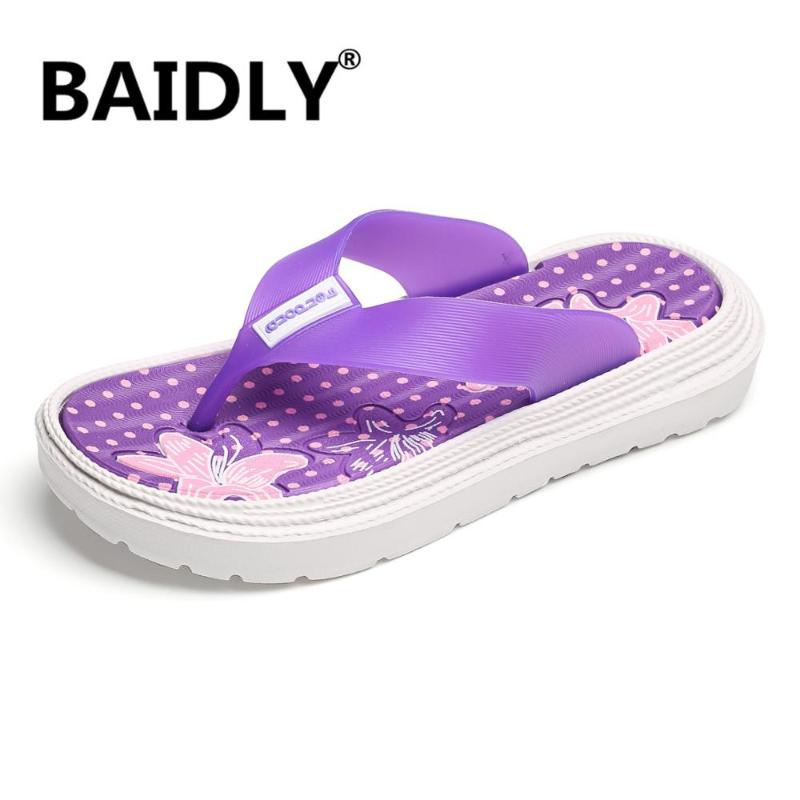 

Women Summer Flip Flops Water Massage Slippers Home Flats Bathroom Slipper Soft Women's Flip Flops Big Size, Black