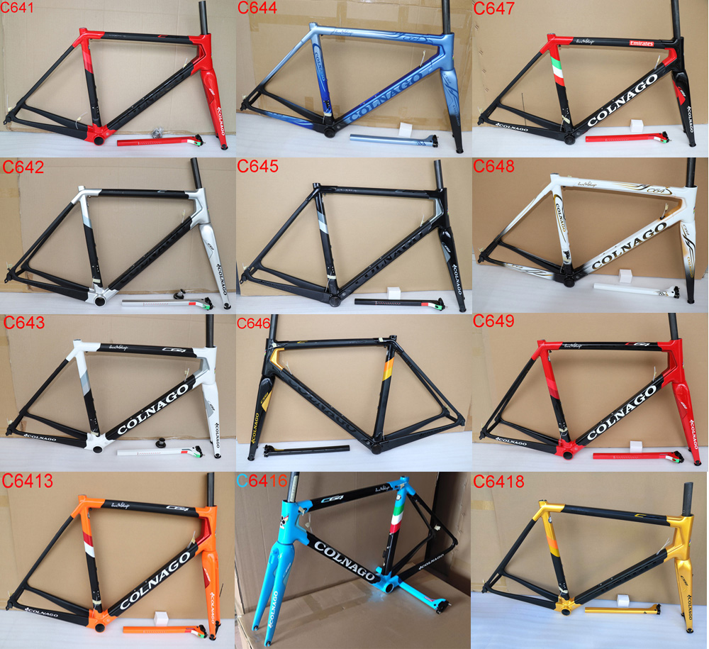 

2021 New colnago c64 road bike carbon frame applicable to Di2 and mechanical both group 700C road bicycle carbon frames