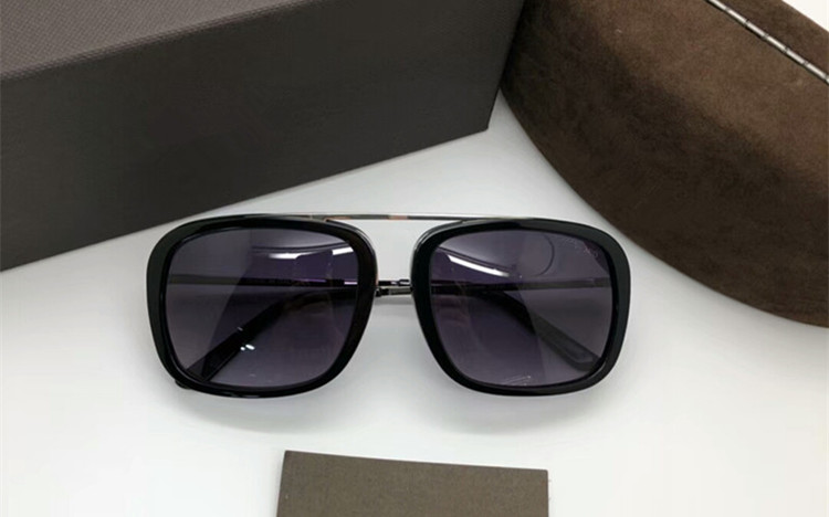 

2020 New fashion design TF0453 UV400 protective sunglasses neutery-luxury Italian plate + metal fashion full set of case and box