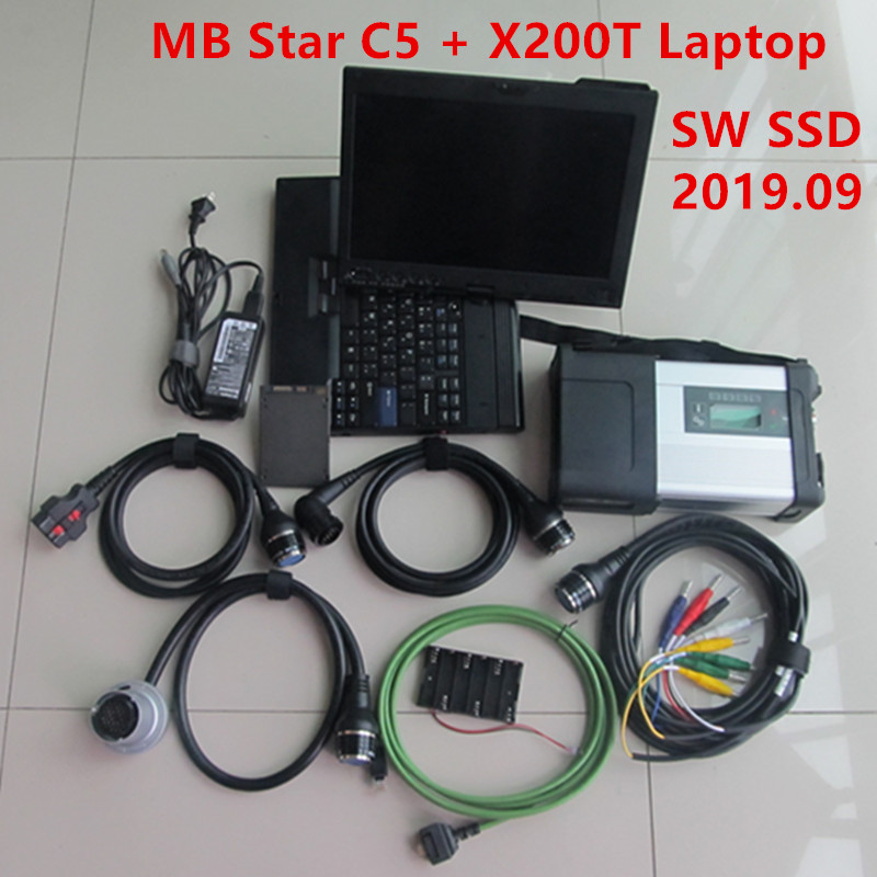 

Super Chip Mb Star C5 With New SSD 2020.3 Software Vediam/DTS X200T Diagnostic Laptop Best MB SD Connect C5 Ready Work