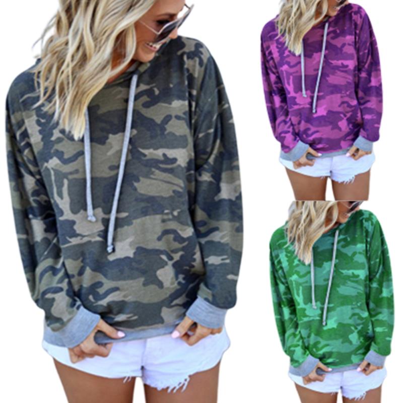 

Camo Sweatshirt Camouflage Hoodie Women Streetwear Harajuku Xxl Poleron Mujer 2020 Hipster Hoodie Cute Patchwork Longline, Army green hoodie