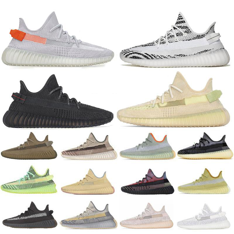 

2021 TOP Quality Kanye West Men Women Running Shoes Yecheil Yeezreel Hyperspace Lundmark Antlia Static Reflective Zebra Israfil Oreo Linen, #49