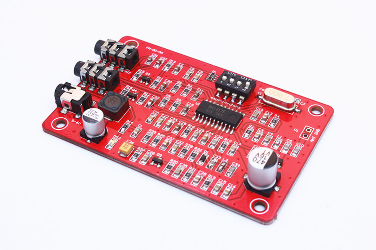 

FM transmitter, bh1417 FM stereo, dual channel wireless transmitter, MP3 microphone transmitter module