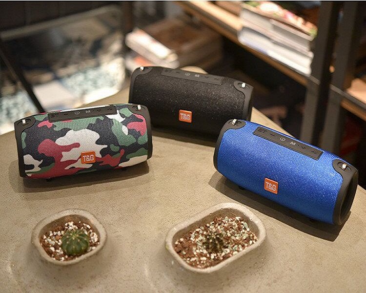 

TG125 Bluetooth Wireless Speaker HIFI Music Player Audio Strap Super Bass Subwoofers Portable Mini Speakers With Hook