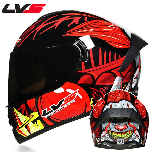 LVS Motocross Helmet Offroad Motorcycle Full Face Helmets Professional