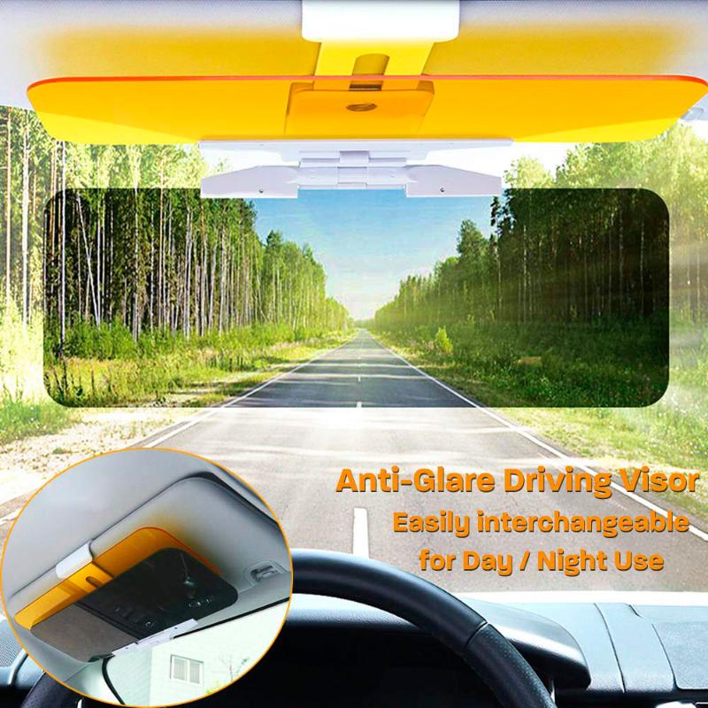 

Sun shade anti-glare visor for car day/night, sun visor 2 in 1, with UV protection