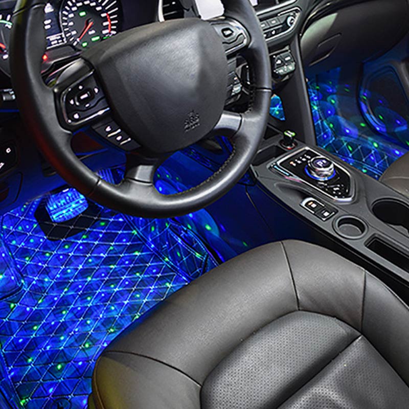 

LED Car Strip Light LED Strip Lights Colors Car Styling Decorative Atmosphere Lamps Interior Light With Remote