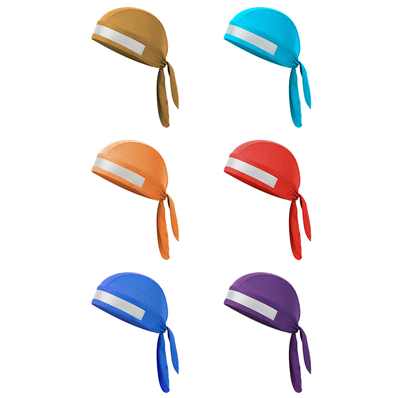 

Reflective Head Scarf Helmet Quick Dry Cycling Cap Summer Men Women Pirate Hat Riding Running Cycling Accessory