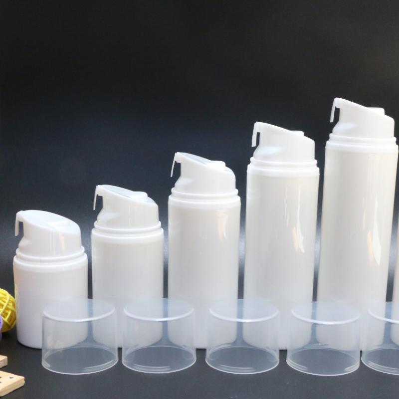 

30ml 50ml 80ml 100ml 120ml 150ml clear cap PP airless bottle vacuum pump bottle lotion used for Cosmetic Containe