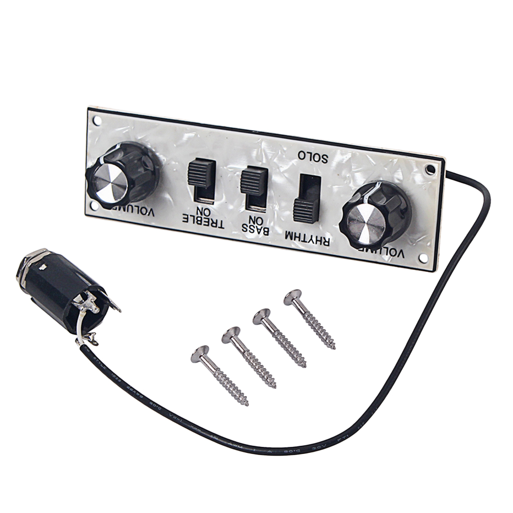 

Loaded Prewired Guitar Control Plate For Electric Guitar Bass
