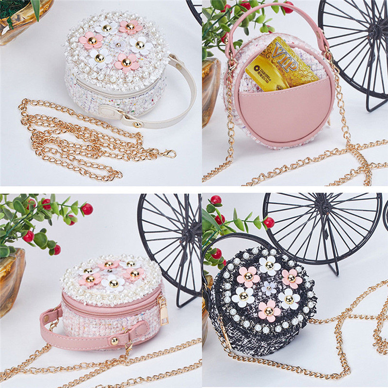 

2020 Cute Fashion Baby child children's shoulder bag mini cute princess bag, Black