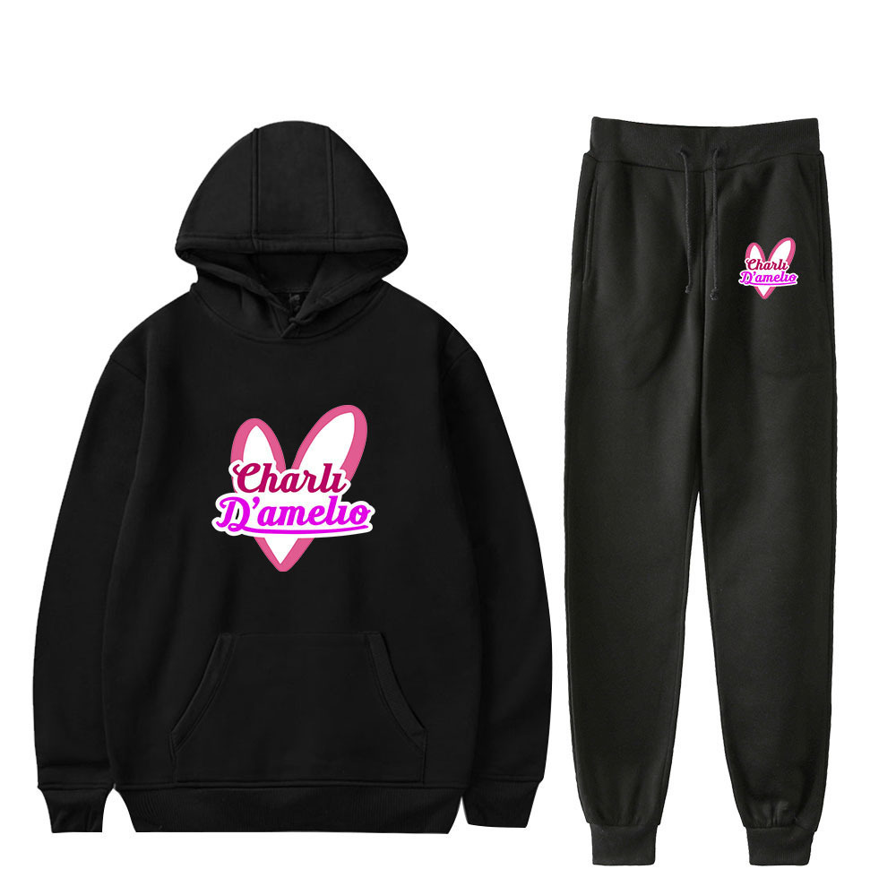 2021 Charli Damelio Merch Hoodie Sweatshirt Sweatpants Suit Charlie ...